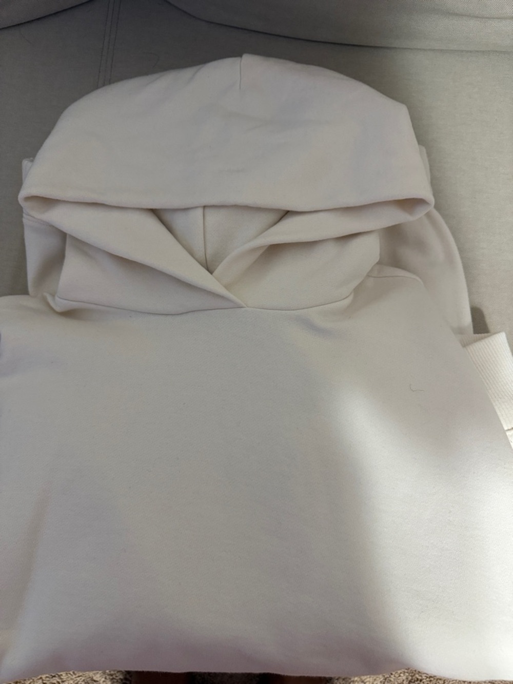 A new day - cream sweat suit
